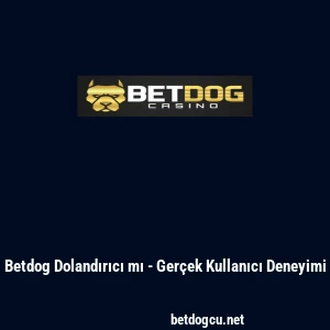 Betdog Dolandırıcı mı - Ger&ccedil;ek Kullanıcı Deneyimi