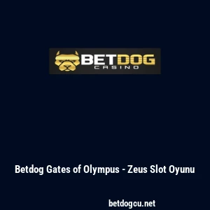 Betdog Gates of Olympus - Zeus Slot Oyunu